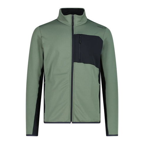 CMP Men's Grid Tech Fleece Jacket 35G3077